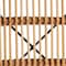 Baxton Studio Pro Modern Bohemian Natural Brown Rattan and Black Metal Dining Chair, PK2 209-2PC-12793 - alternate 3